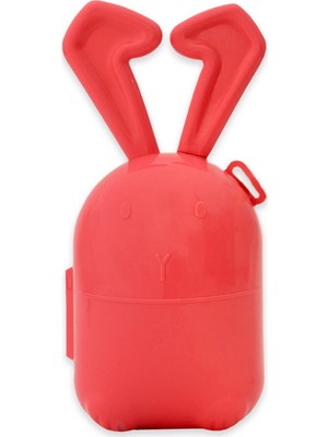 MYCey Emzik Saklama Kutusu Nar Çiçeği Renkli Hafif Tasarım Çocuklar İçin Pratik Aksesuar