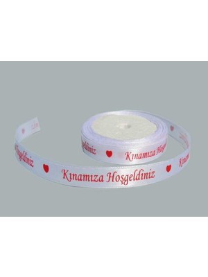 Hayaller Dükkanı Kurdela Saten Kınamıza Hoşgeldiniz Pk:10 mt