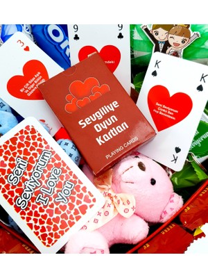 Hediyekombini Sevgiliye Büyük Kalpli Hediye & Çikolata Kutusu Sevgili Kombini Doğum Günü Yıldönümü Ara Hediye