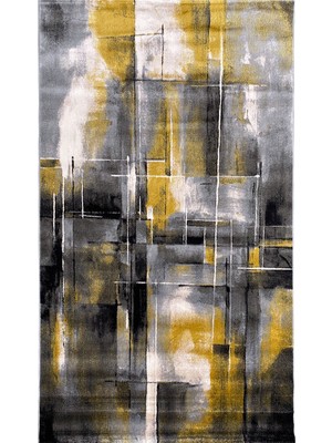 Payidar Halı Evrim HE154 Gri/Sarı 150x230 cm Modern Halı