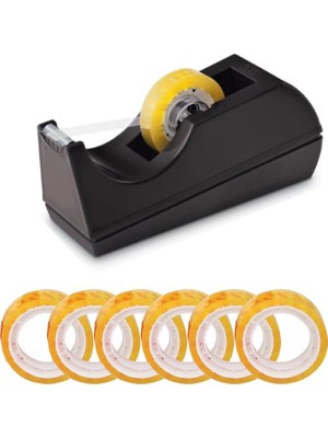 Mas 740 Force Bant Kesici 33 mt Siyah + Bant 6'lı