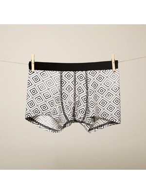 hippopants Mikromodal Boxer Diagonal Squares