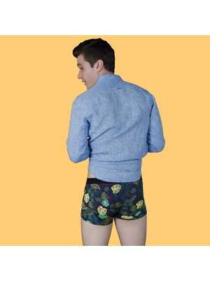 hippopants Mikromodal Boxer Rain Forest Rain