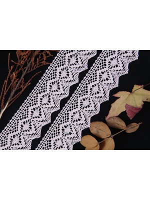 Alka Dantel 750 Pamuk Gül Kurusu Kopanaki  10 mt