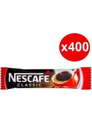 Nescafe Classic 800 gr Hazır Kahve 2 gr 200'lü 2 Paket x 400 Taze ve Lezzetli