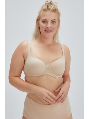 Eros ERSK100 Lily Toparlayıcı Kulaklı Boş Cup Tek Sütyen - Ten