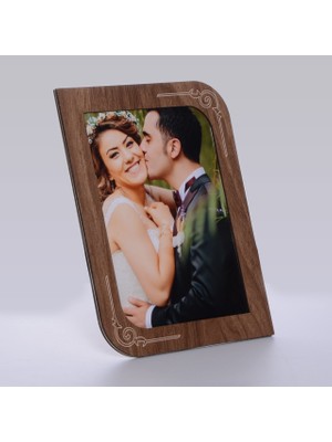 Ahşap Frezya Renk Resim Çerçeve 10*15