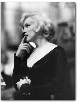 Caka Tablo Ahşap Tablo Marilyn Monroe 1960 Yılı Kaliforniya