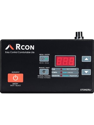 Rcon Rck 02 Stokerli Kazan Kontrol Paneli Soba & Isıtıcı Uyumlu Parça Tipi