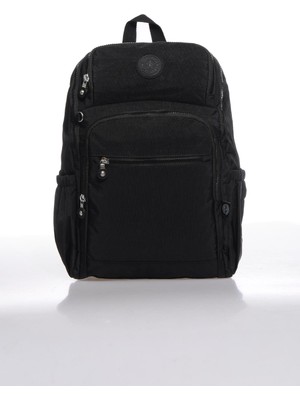 Smart Bags SMBK3084-0001 Siyah Kadın Sırt Çantası