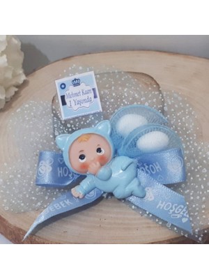 Hayaller Dükkanı 30 Adet Kedi Kostumlü Bebek Biblo Lik