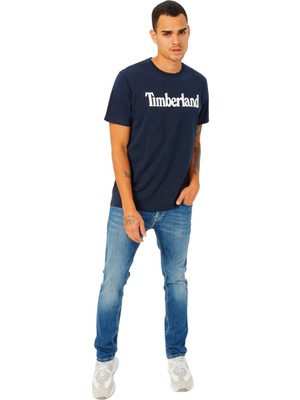 Timberland Kennebec Lınear Tee Lacivert Erkek T-Shirt TB0A2C314331