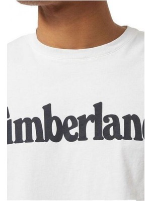 Timberland Kennebec Lınear Tee Beyaz Erkek T-Shirt TB0A2C311001