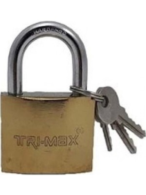 TRI-MAX Tri-Max Sarı Asma Kilit 38 mm