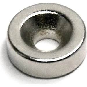 Neodyum Mıknatıs Havşa Delikli 18MM x 10/5mm x 5mm Süper Güçlü Magnet (Tekli Paket)