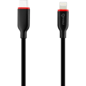 Ktools Mini Pd 30 cm Usb-C Tip Lightning Data Şarj Kablosu