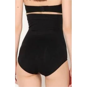 Form Angel Kadın Siyah Lazer Kesim Slip Korse Iz Yapmaz