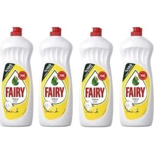 Sıvı Bulaşık Deterjanı Limon 650 ml x 4’lü