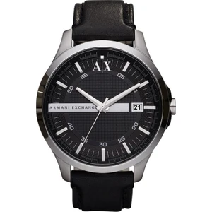 Armani Exchange AX2101 Erkek Kol Saati Deri Kordon 5 ATM  Siyah Kadran ile Şıklık