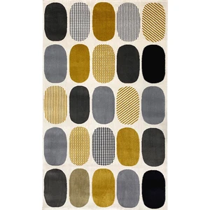 Halı Evrim HE679 Krem/Sarı 80x150 cm Modern Halı