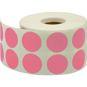 Nokta Etıketı Pembe 25 mm 2500'LÜ