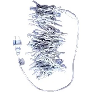 10MT Eklenebilir 100 Ledli+Flaşlı Beyaz