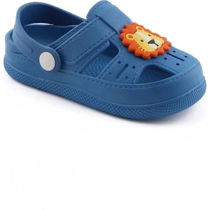 Günlük Kaydırmaz Tabanlı Hayvan Figürlü Çocuk Sandalet Terlik