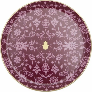Glamorous Fuşya Düz Tabak 24 Cm