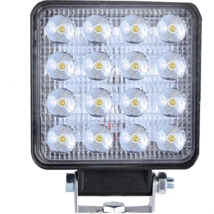 Lamba Çalışma Off Road Sis Farı 10-30V 48W 16 LED Kare-1 Adet