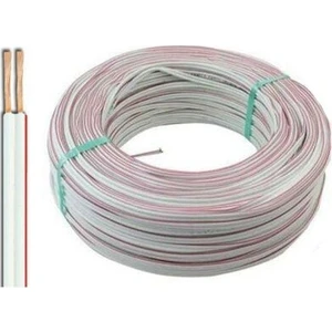 2x0.75 Kordon Kablo 100 Metre Cca Kordon Kablo LED Hoparlör Kablosu