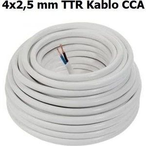 4x2.5 Cca Elektrik Kablosu 100 Metre Ttr Cca Kablo