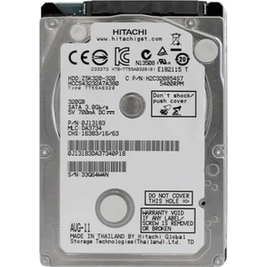 Z5K320 320GB 5400RPM 16MB Cache Sata 3 2.5" Sabit Disk
