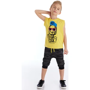 MSHB&G Xo Cool Erkek Çocuk T-shirt Kapri Şort Takım