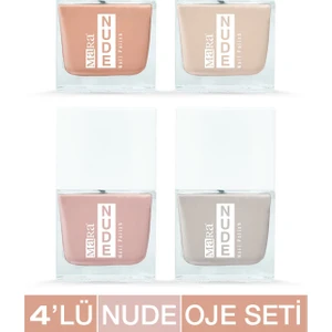 Nude Serisi Oje Seti 4'lü