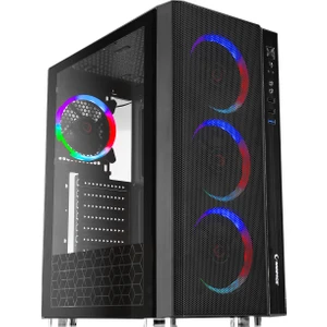 Carisma 4 Adet Rainbow Fanlı Gaming Oyuncu Bilgisayar Kasası