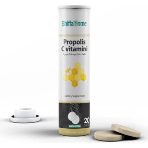 Shiffa Home C Vitaminli Propolis 3500 mg Efervesan 20 Tablet