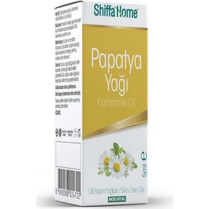 Shiffa Home Papatya Yağı 5 ml