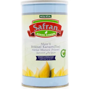 Aksu Vital Bitkisel Safranes Mateli Çayı Karışım Tozu