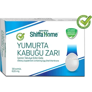 Shiffa Home Bitkisel Yumurta Kabuğu Zarı Kapsül