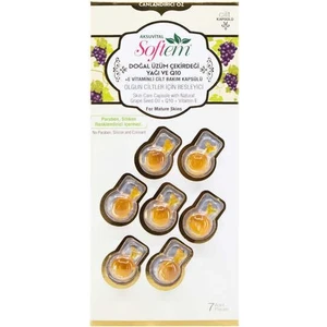 E Vitaminli Üzüm Çekirdeği yağı Q10 Cilt Bakım Kapsülü