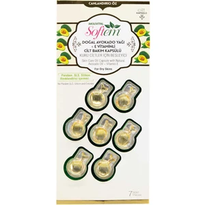 E Vitaminli Avokado Yağı Cilt Bakım Kapsülü