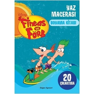 Fineas ve Förb Yaz Macerası Boyama Kitabı