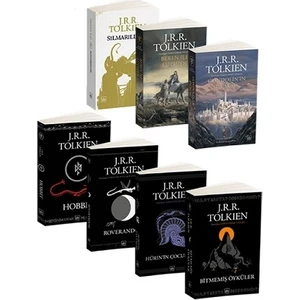 Hurin'in Çocukları - Bitmemiş Öyküler - Silmarillion - Roverandom - Beren ile Luthien - Gondolin’in Düşüşü - 7 kitap set  J. R. R. Tolkien