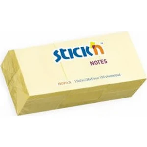 Stickn Eco Notes Pastel Sarı Not Kağıdı 100 Yaprak 76 x 127 mm