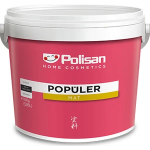 Popüler Plastik Mat Iç Cephe Boyası 10 kg