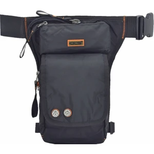 Waterproof Motosiklet Bel Bacak Çantası Siyah