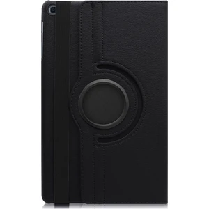 Huawei Matepad T10 / T10S 10.1 Inch 360 Derece Döner Standlı Deri Kılıf Siyah