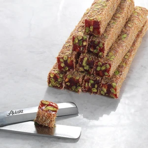 Akkent 1860 Gurme Nar Aromalı Fıstıklı Tel Kadayıf Kaplı Lokum 450 gr