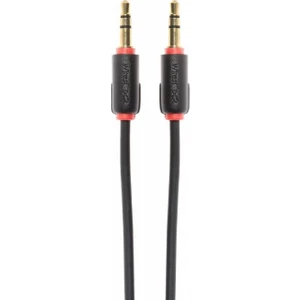 Linktech LCA-A577 1mt 3.5mm Siyah Aux Kablosu