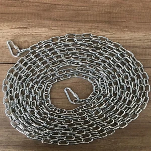 Köpek  Bağlama Zinciri 7 mm 7 m +2 Vidalı Karabina(80 kg)